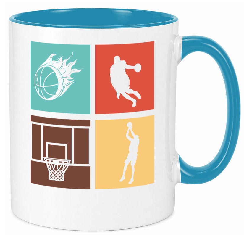 Basketball | Sportfan Slam Dunk Teamplayer NBA Humor Geschenkidee Tasse