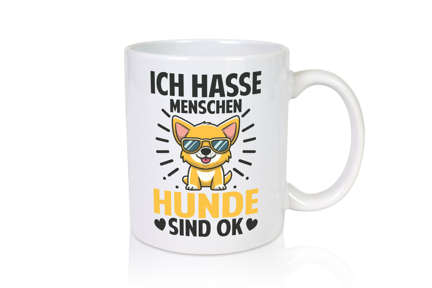 Ich Hasse Menschen Hunde sind ok | Hundeliebhaber Humor Tierliebhaber