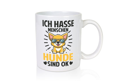 Ich Hasse Menschen Hunde sind ok | Hundeliebhaber Humor Tierliebhaber