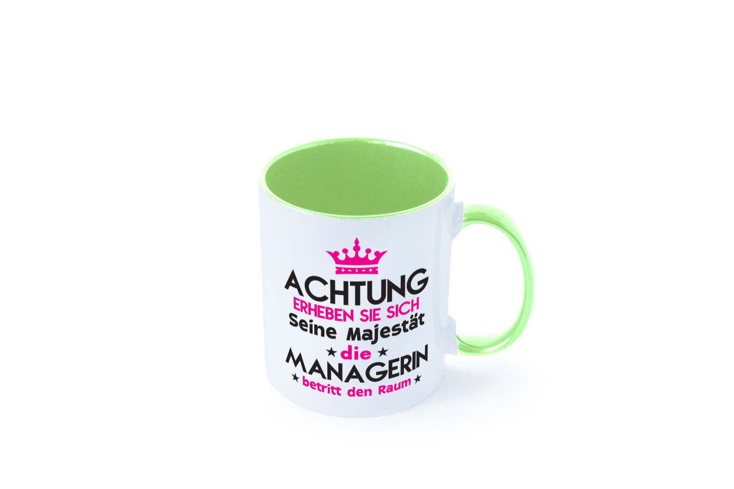 Seine Majestät Managerin | Management lustig Humor Geschenkidee Geschenk Tasse