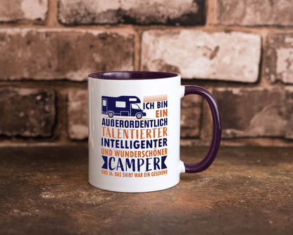 Talentierter | Intelligenter Wunderschöner Camper lustiger Spruch Geschenk