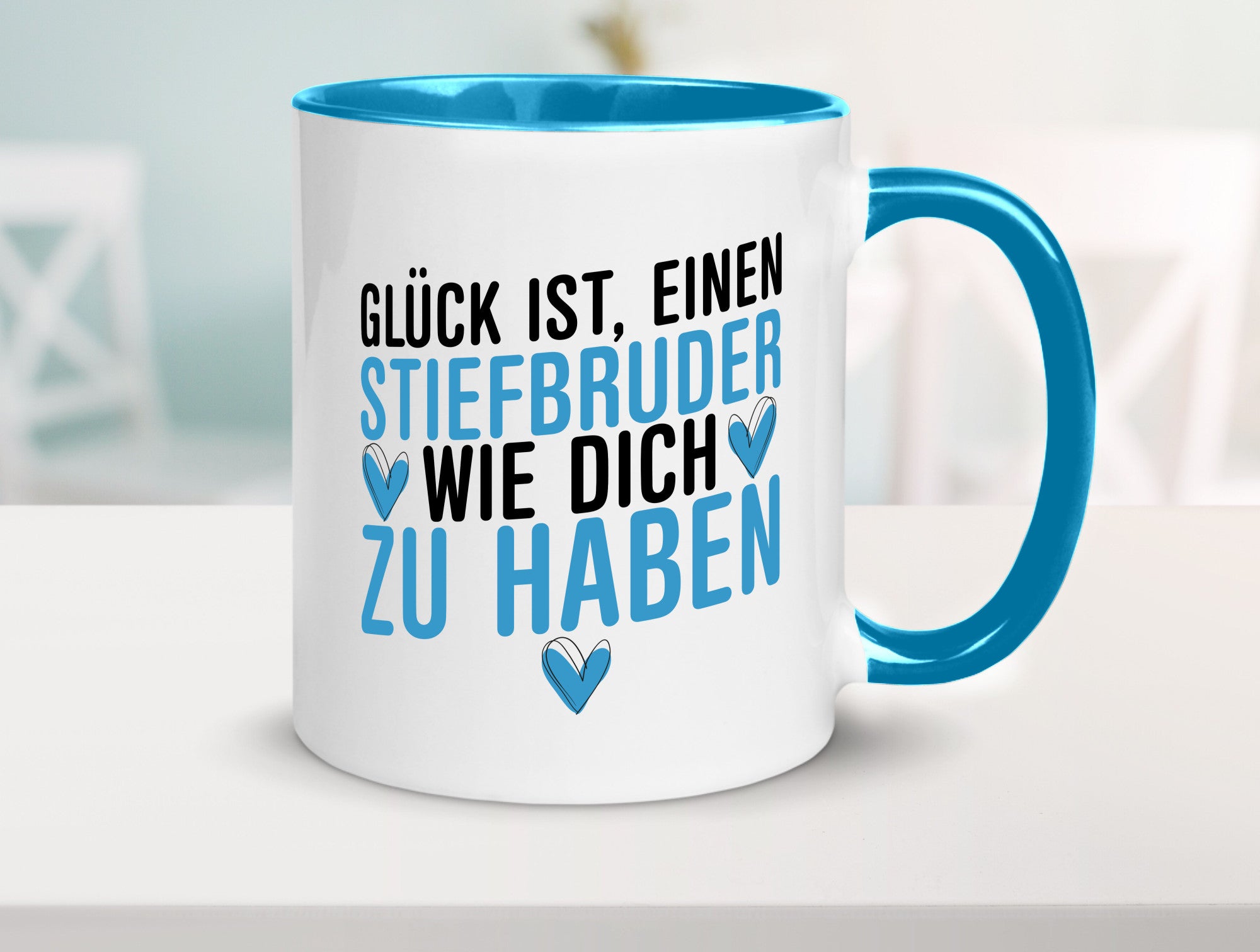 Stiefbruder wie dich | Glück lieber Bruder Geburtstag Geschenkidee Humor Tasse