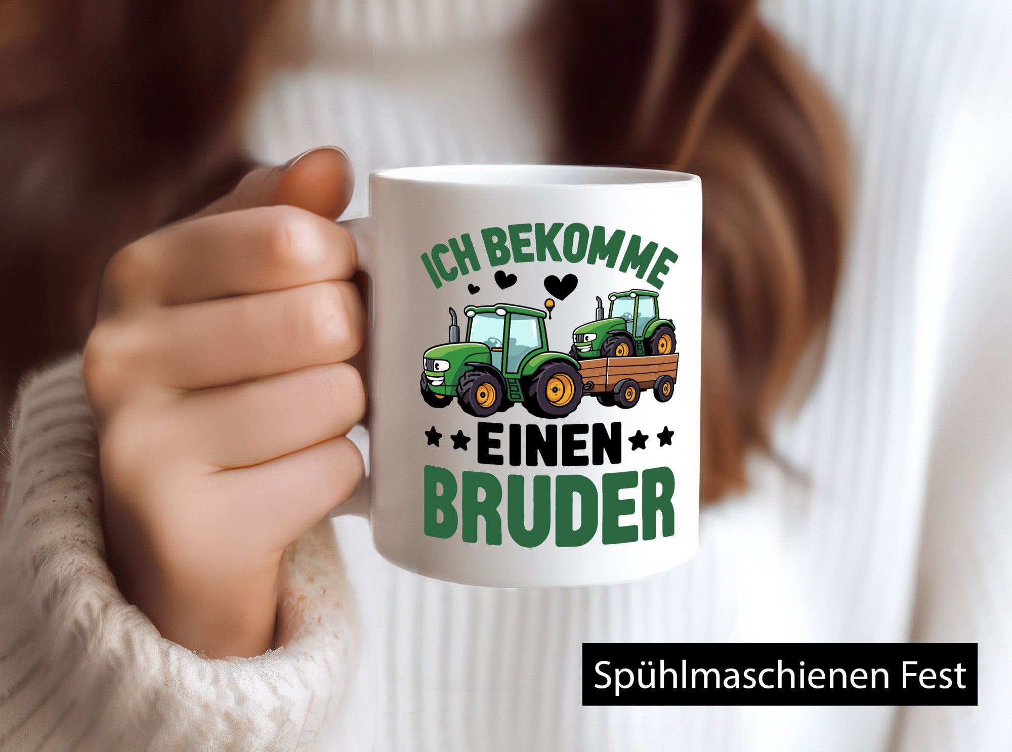 Ich bekomme einen Bruder | Traktor Trecker Geschwister lustig Humor