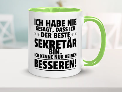 Keinen Besserer Sekretär | Büro lustiger Spruch Geschenk Arbeit Kollegen Tasse