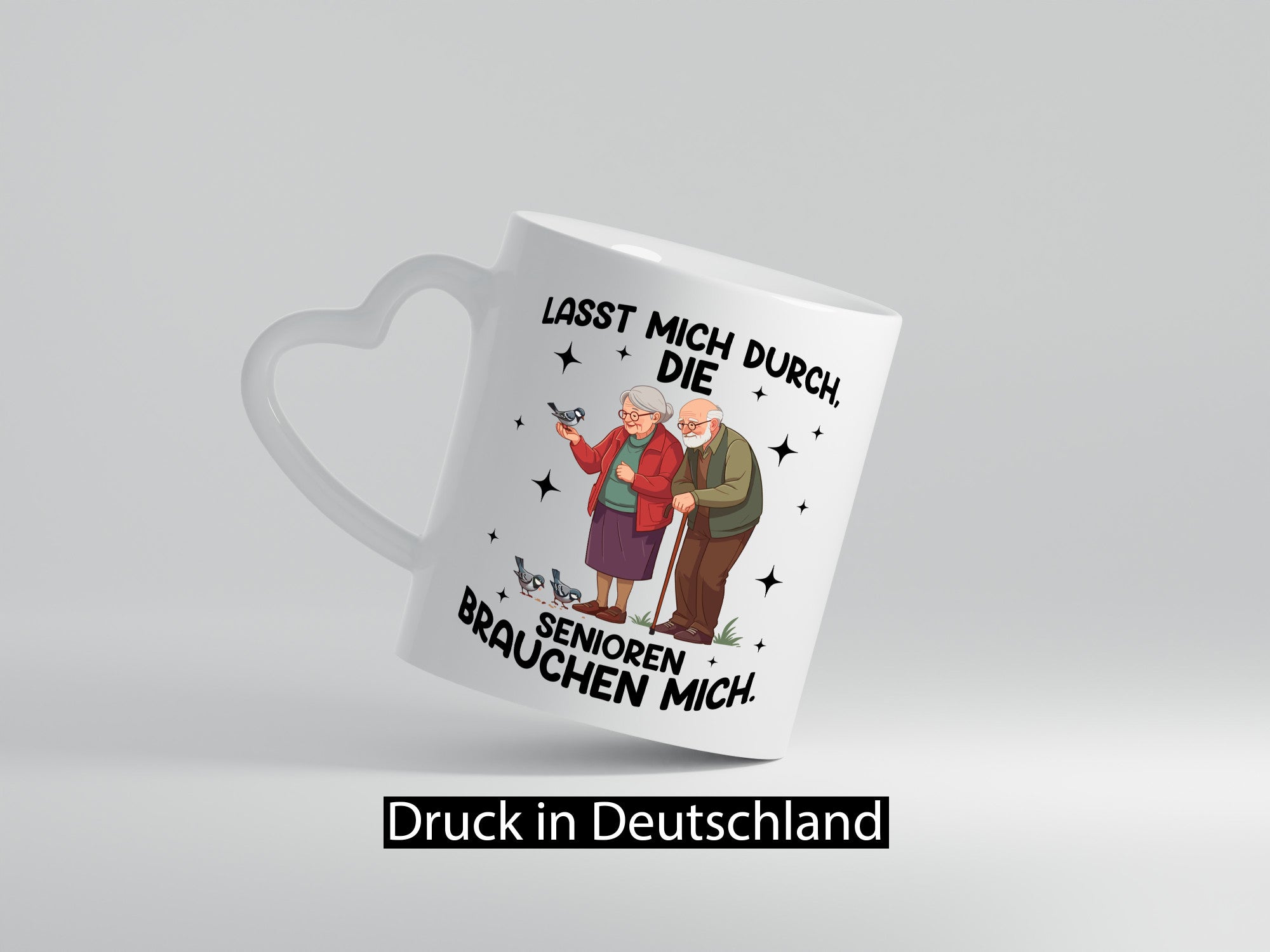Senioren brauchen mich | Altenpflege Pflegekraft lustiger Spruch Geschenk Humor