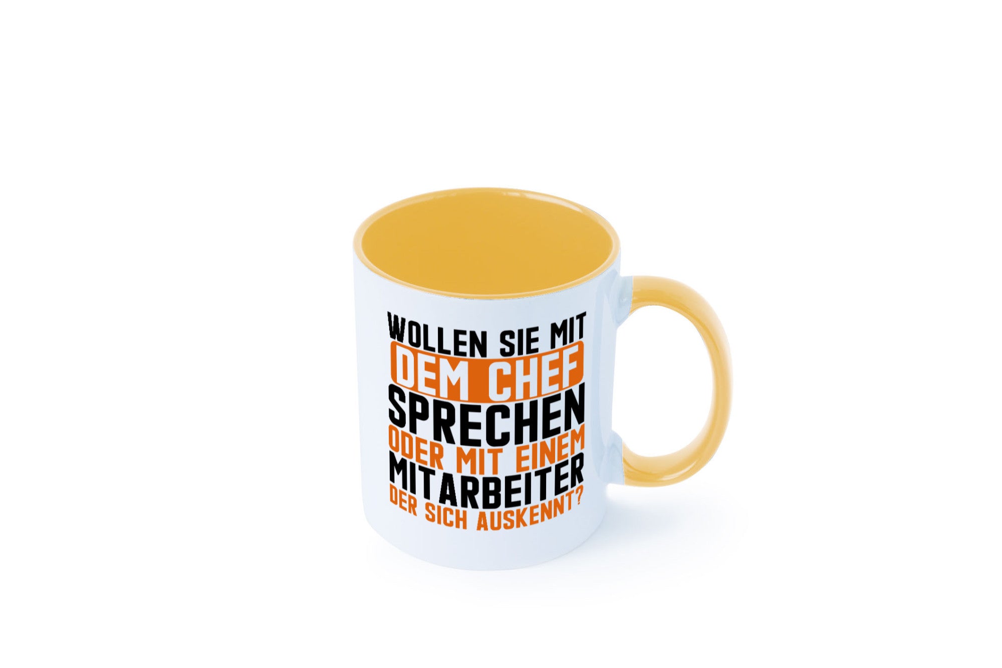 Wollen sie mit dem Chef Sprechen | Mitarbeiter Humor Arbeit Kollegen Büro