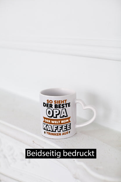 Der beste Opa Welt | Spruchtasse Großvater Humor lustiger Spruch Geschenk