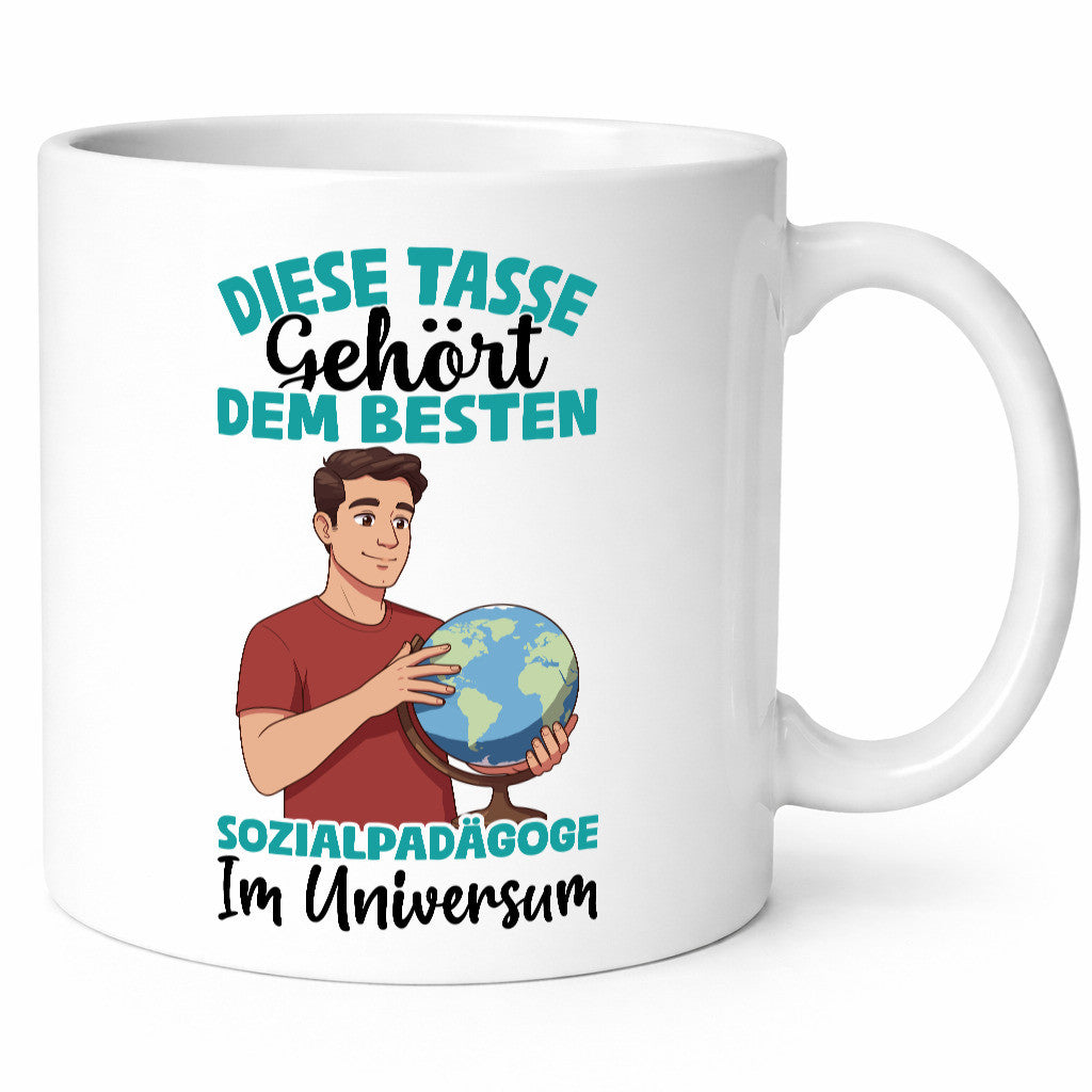Im Universum: Sozialpädagoge | Pädagoge lustiger Spruch Geschenk Humor
