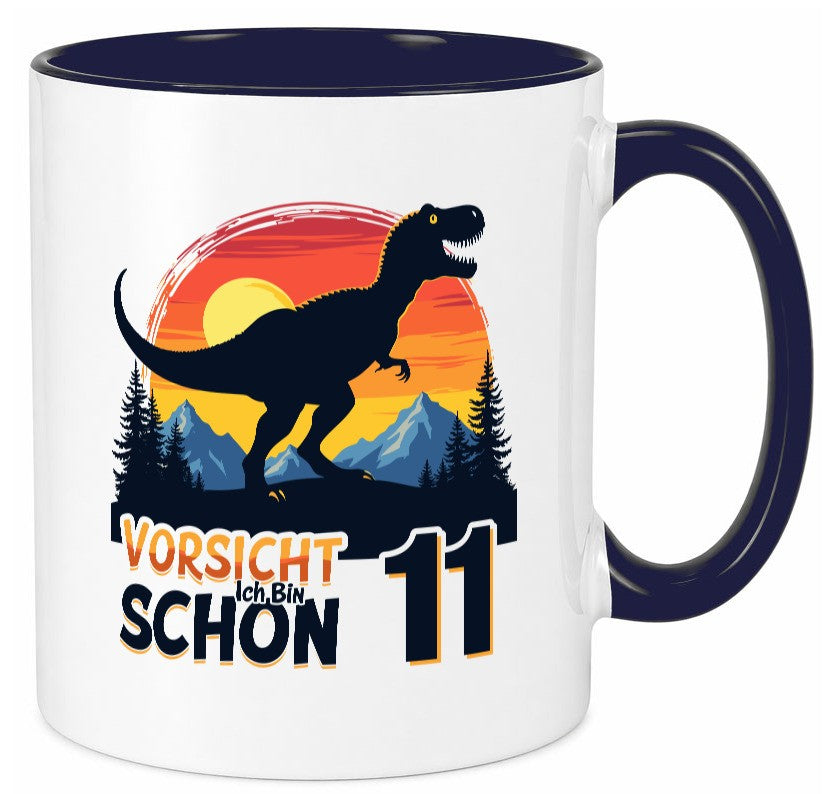 10. Geburtstag | 10 Jahre Dinosaurier v2 lustig Geschenkidee Geschenk Tasse