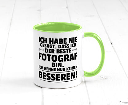 Keinen Besserer Fotograf | Fotografie Kamera Geschenkidee Humor Tasse