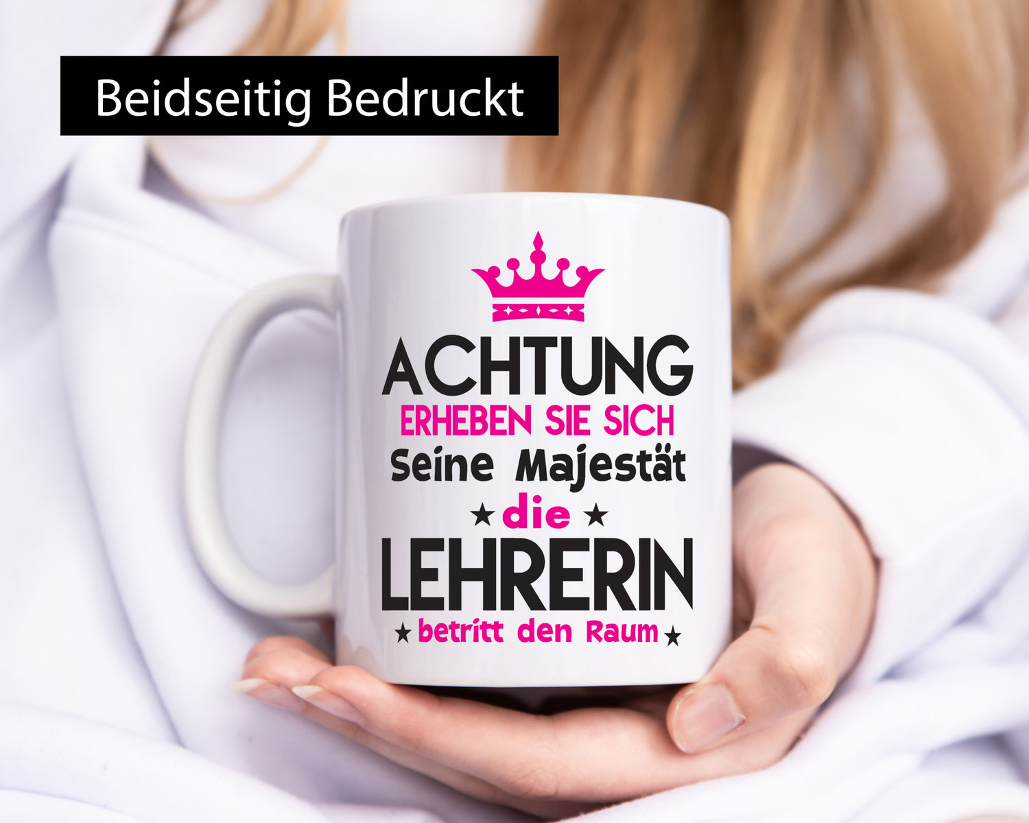 Seine Majestät Lehrerin | Schule Beruf Schüler lustig Arbeit Kollegen Büro