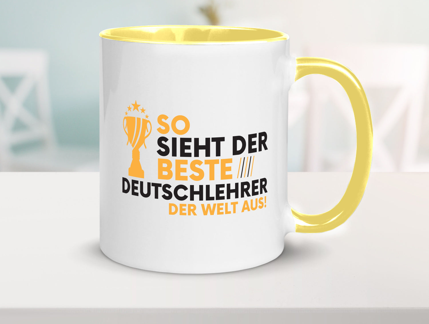 Der Weltbeste Deutschlehrer | Lehrer Schule lustiger Spruch Geschenk Humor