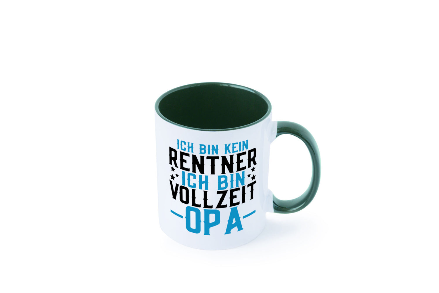 Rentner | Vollzeit Opa Pension Ruhestand Großvater lustiger Spruch Geschenk