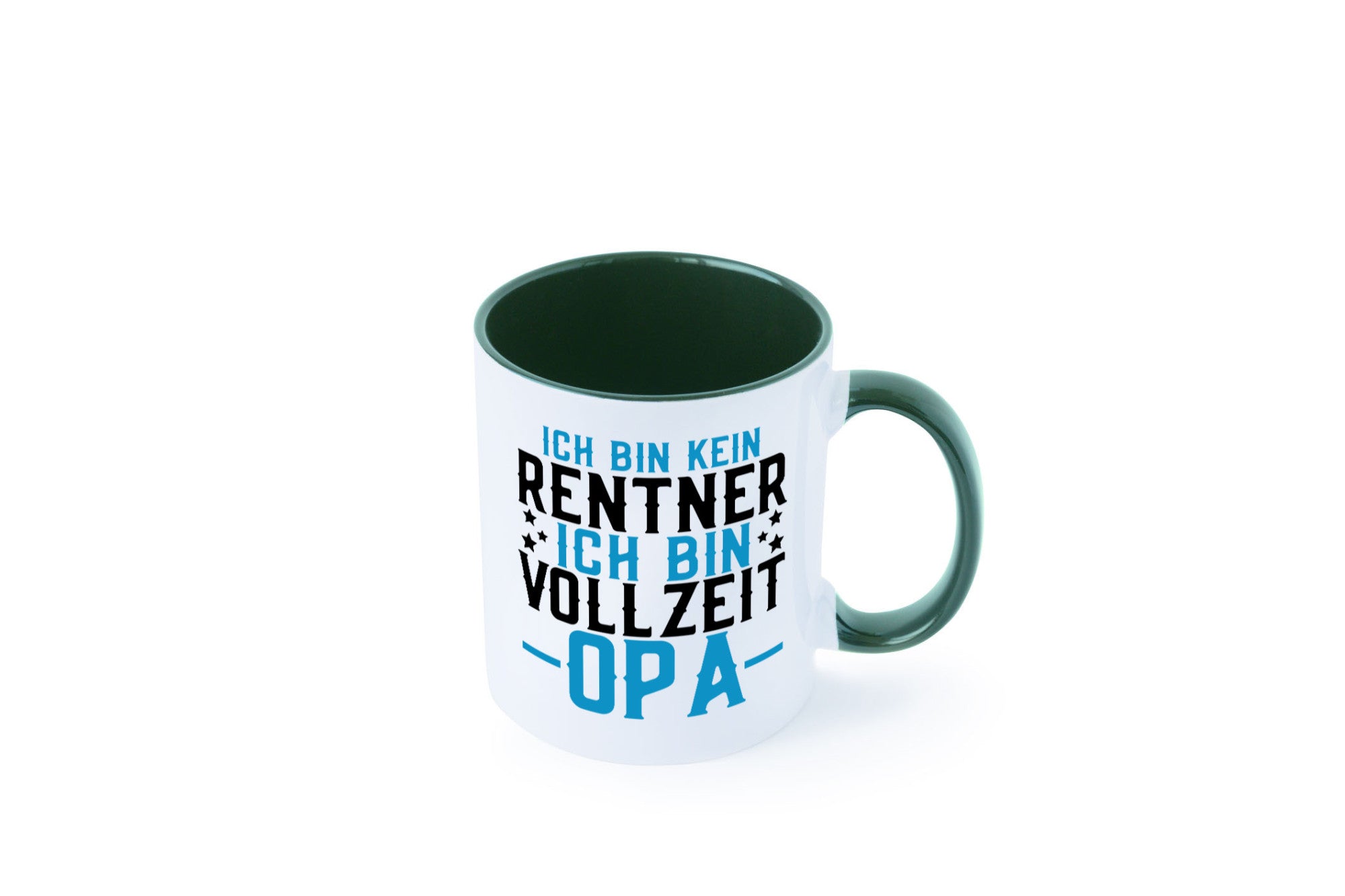 Rentner | Vollzeit Opa Pension Ruhestand Großvater lustiger Spruch Geschenk