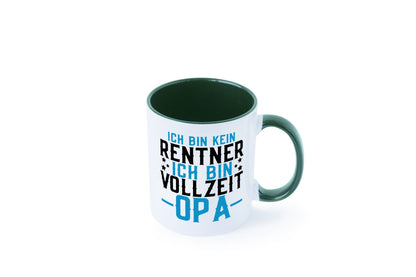Rentner | Vollzeit Opa Pension Ruhestand Großvater lustiger Spruch Geschenk