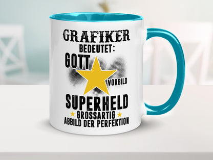 Bedeutung von Grafiker | Grafik Design Grafikdesign Geschenkidee Humor Tasse
