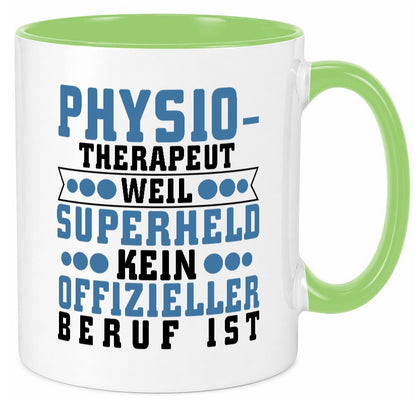 Offizieller Superheld lustiger Spruch Geschenk Humor Geschenkidee Tasse