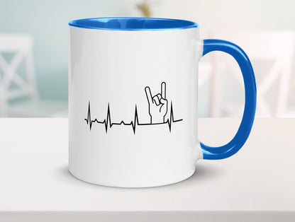 Heavy Metal Motiv | Rocker Musiker Rock Musik Geschenk Humor Geschenkidee