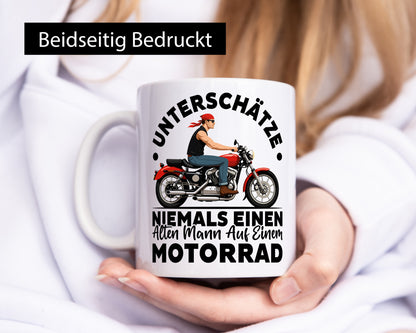 Biker Spruch | Männer Tasse Motorradfahrer Motorrad vl1 lustig Humor