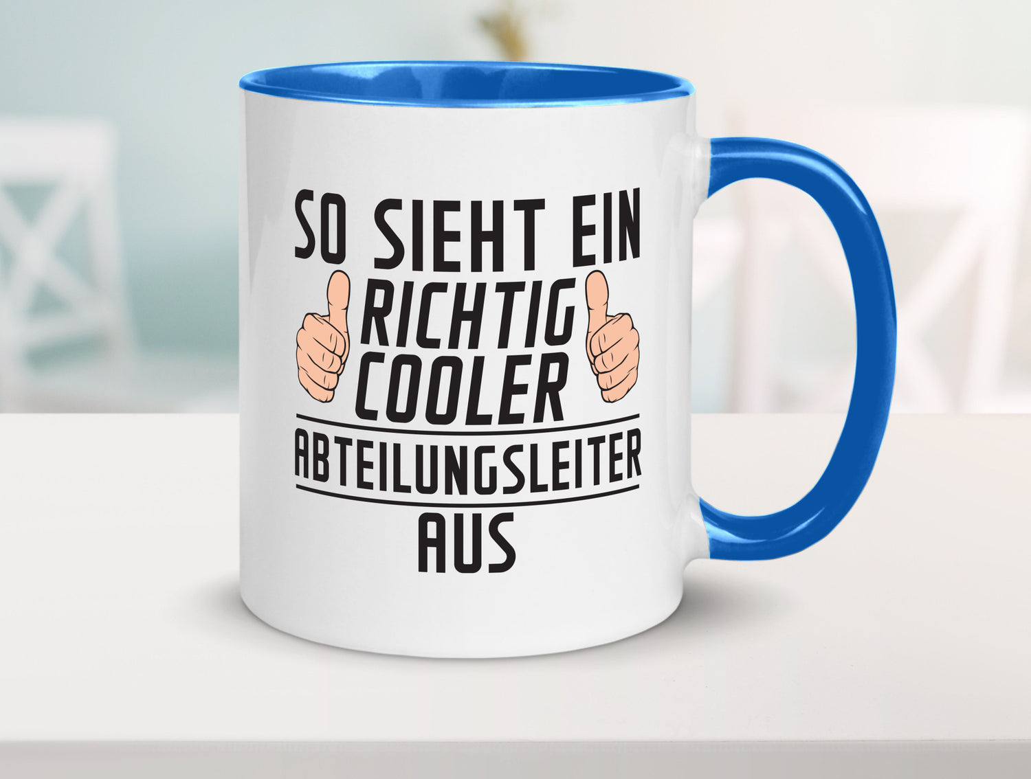 Richtig Cooler Abteilungsleiter| Führungskraft lustiger Spruch Geschenk Humor