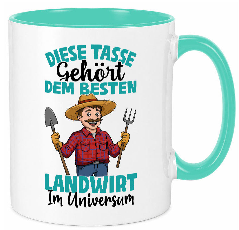 Im Universum: Landwirt | Bauer Landwirtschaft lustiger Spruch Geschenk Humor