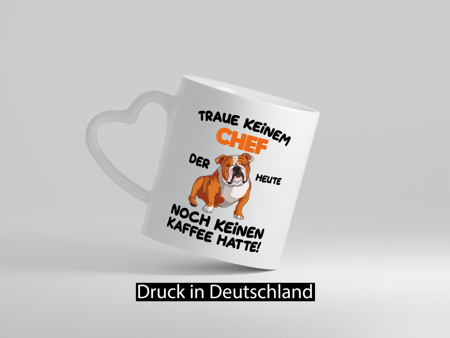 Traue keinem Chef lustiger Spruch Geschenk Arbeit Kollegen Büro Tasse