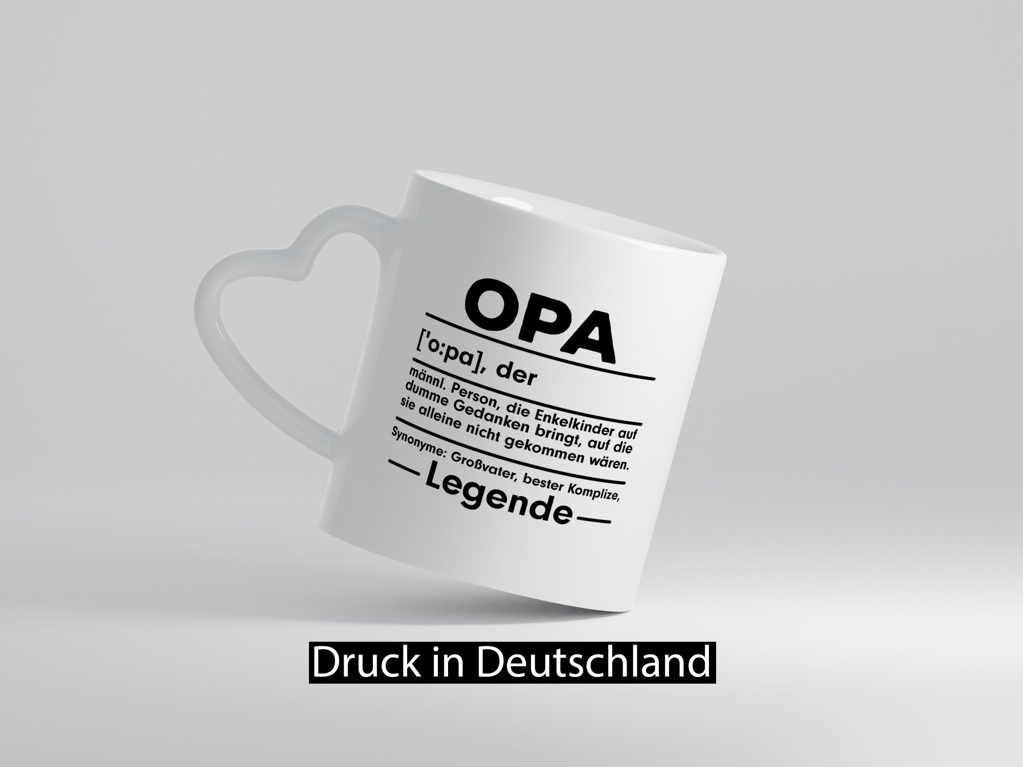 Opa Definition | Spruch Tasse Humor Großvater Familie Geschenkidee