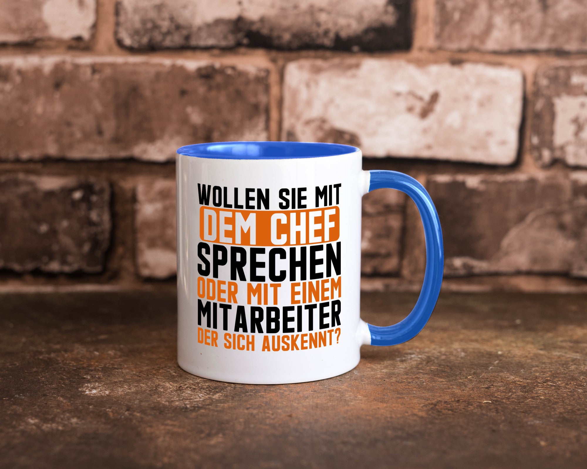 Wollen sie mit dem Chef Sprechen | Mitarbeiter Humor Arbeit Kollegen Büro