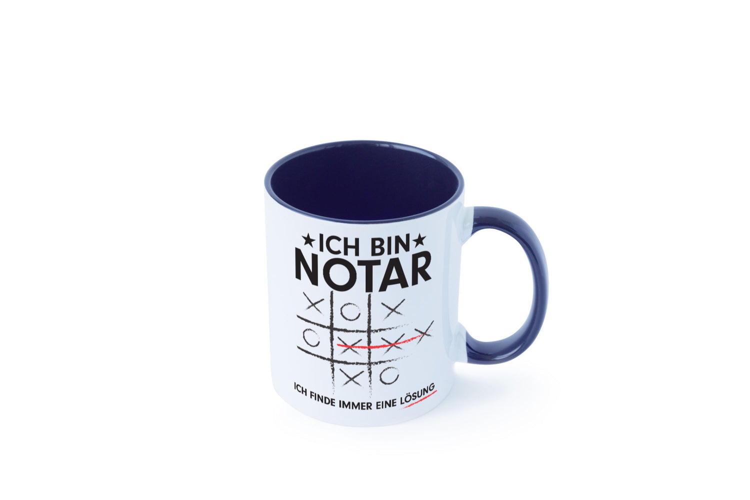 Löse Probleme: Notar | Jurist lustiger Spruch Geschenk Humor Geschenkidee Tasse