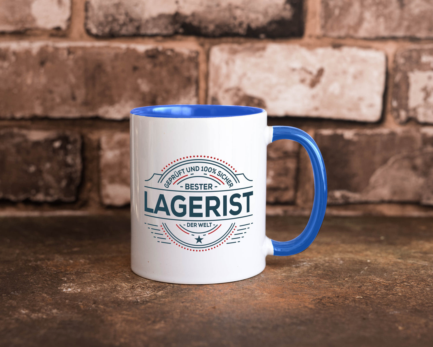 Geprüft und sicher: Lagerist | Lageristen Lager Arbeiter lustiger Spruch