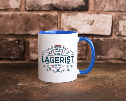 Geprüft und sicher: Lagerist | Lageristen Lager Arbeiter lustiger Spruch