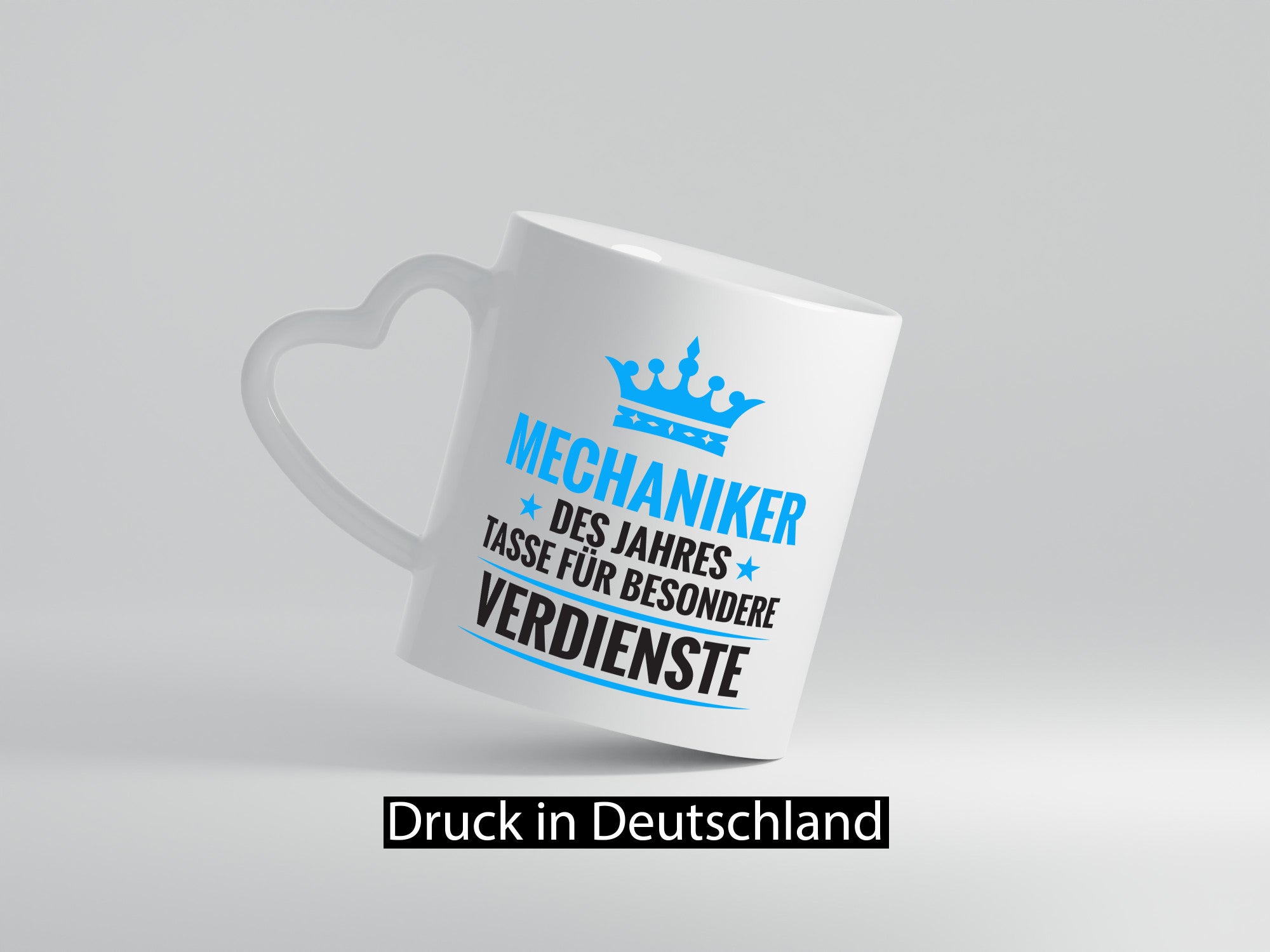 Besonderer Verdienst: Mechaniker | KFZ Werkstatt Geschenkidee Humor Tasse