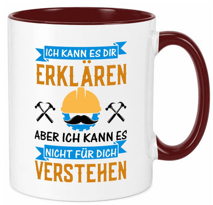 Ich kann es dir erklären | Dumme Mitarbeiter Arbeit lustiger Spruch Geschenk Tasse