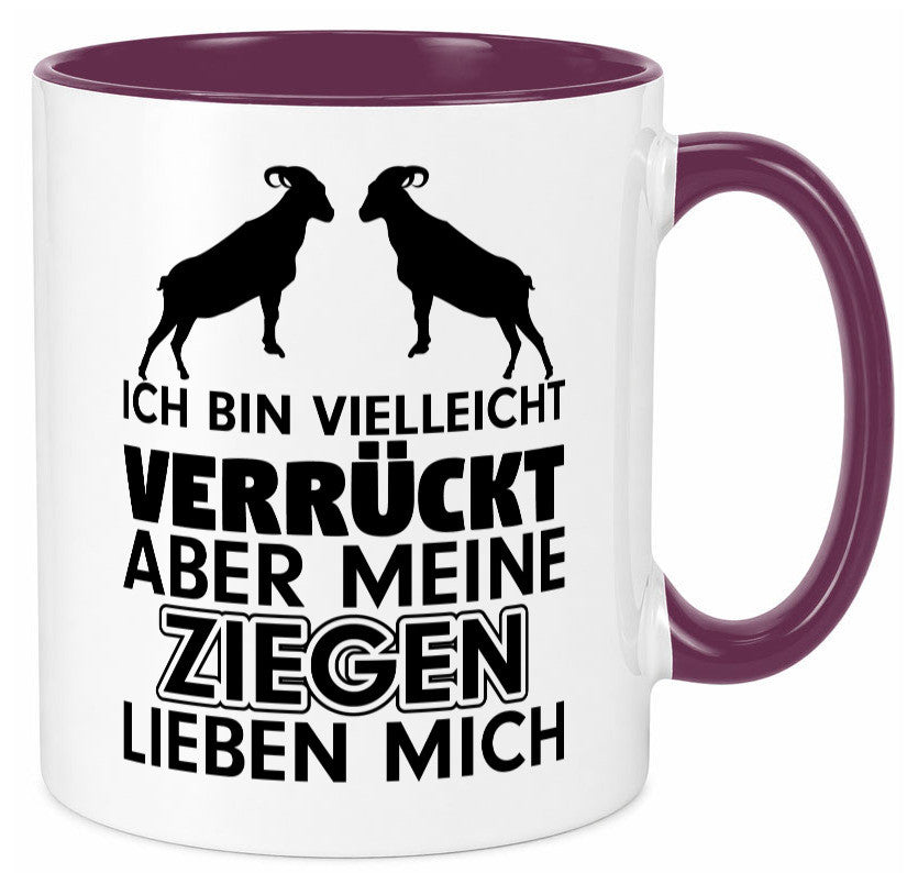 Meine Ziegen | Hirte Tasse Bauernhof Hirtin Bauer Humor Geschenkidee