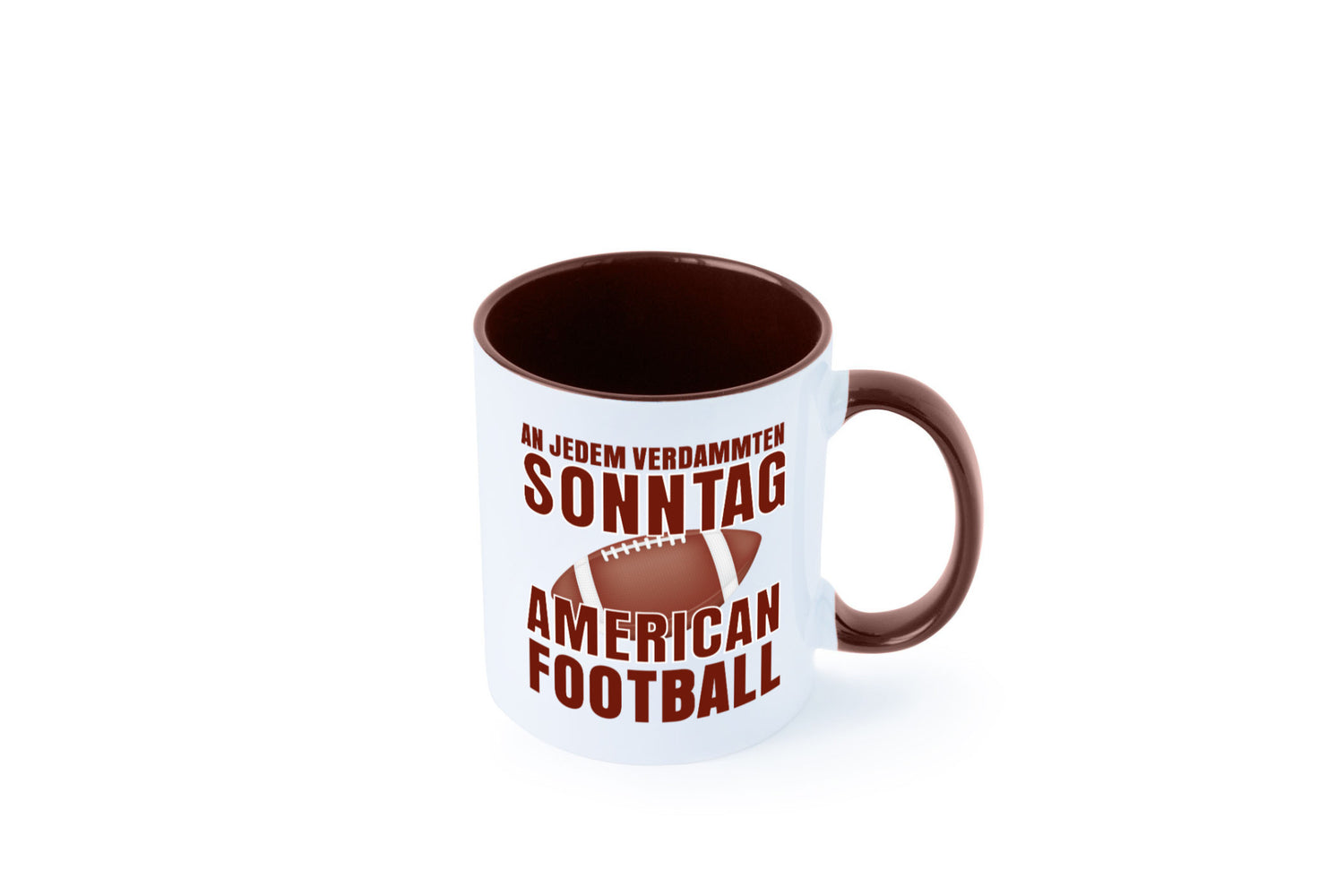 American Football | Sportfan Motiv jeden Sonntag Humor Geschenkidee Tasse