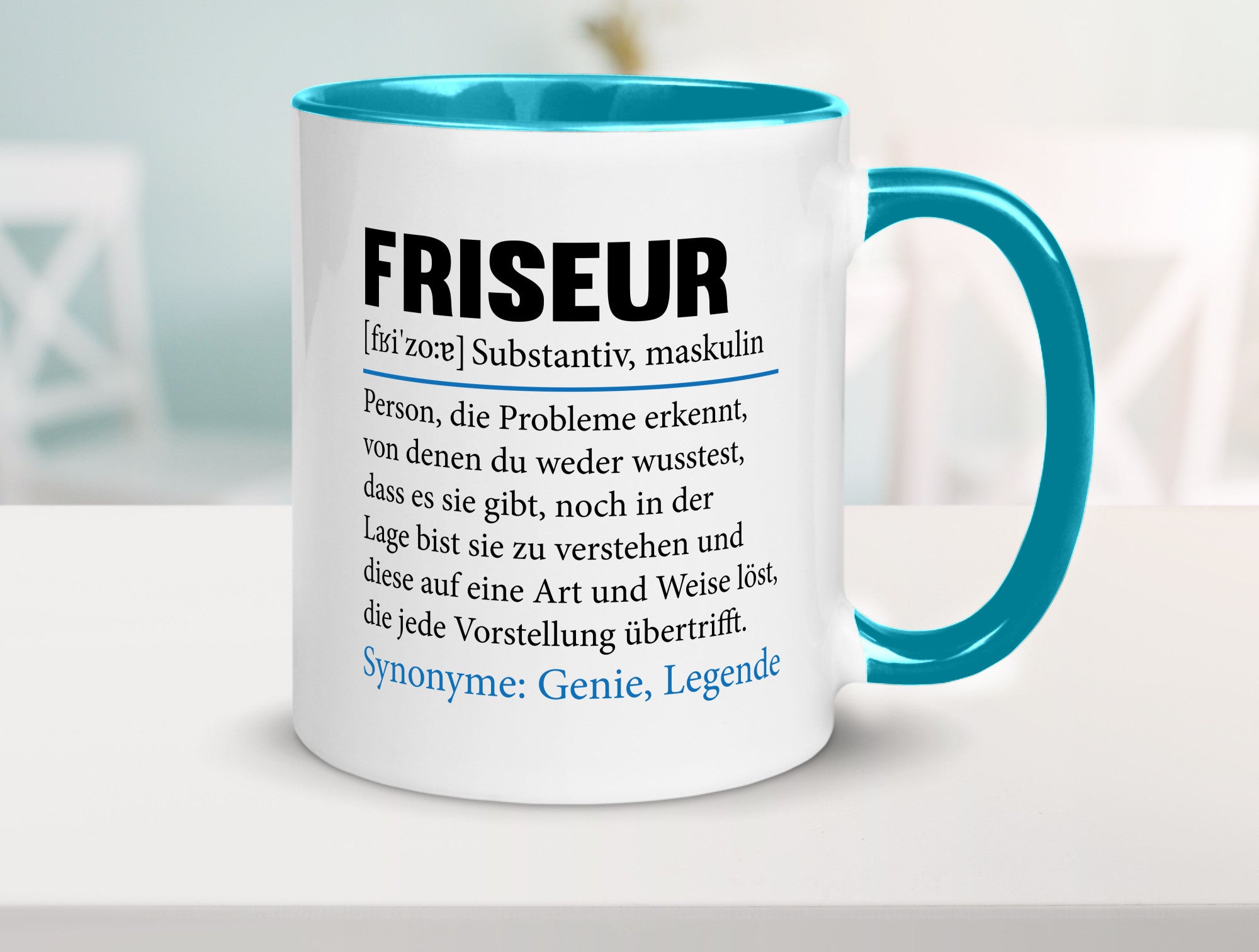 Friseur | Spruch Frisör Beruf lustig Humor Arbeit Kollegen Büro Geschenkidee