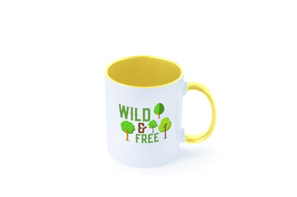 Wild and free | Freiheit Camper Hobbycamper Geschenkidee Humor Tasse