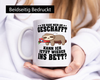 Abi geschaft | Abitur weiter Schlafen Geschenk Humor Geschenkidee lustiger