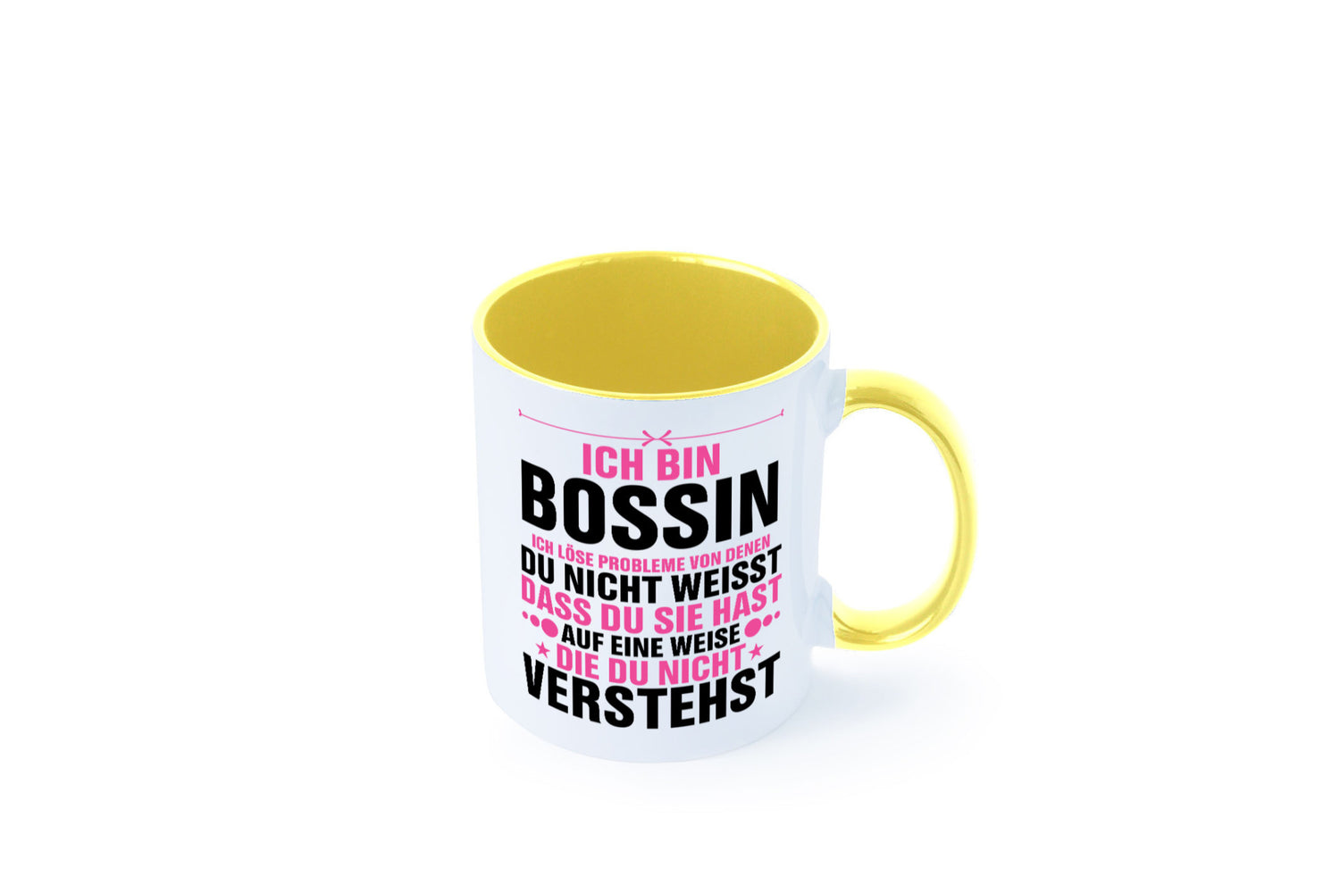 Löse Probleme: Bossin | Führungskraft Vorgesetzte lustig Humor Geschenkidee