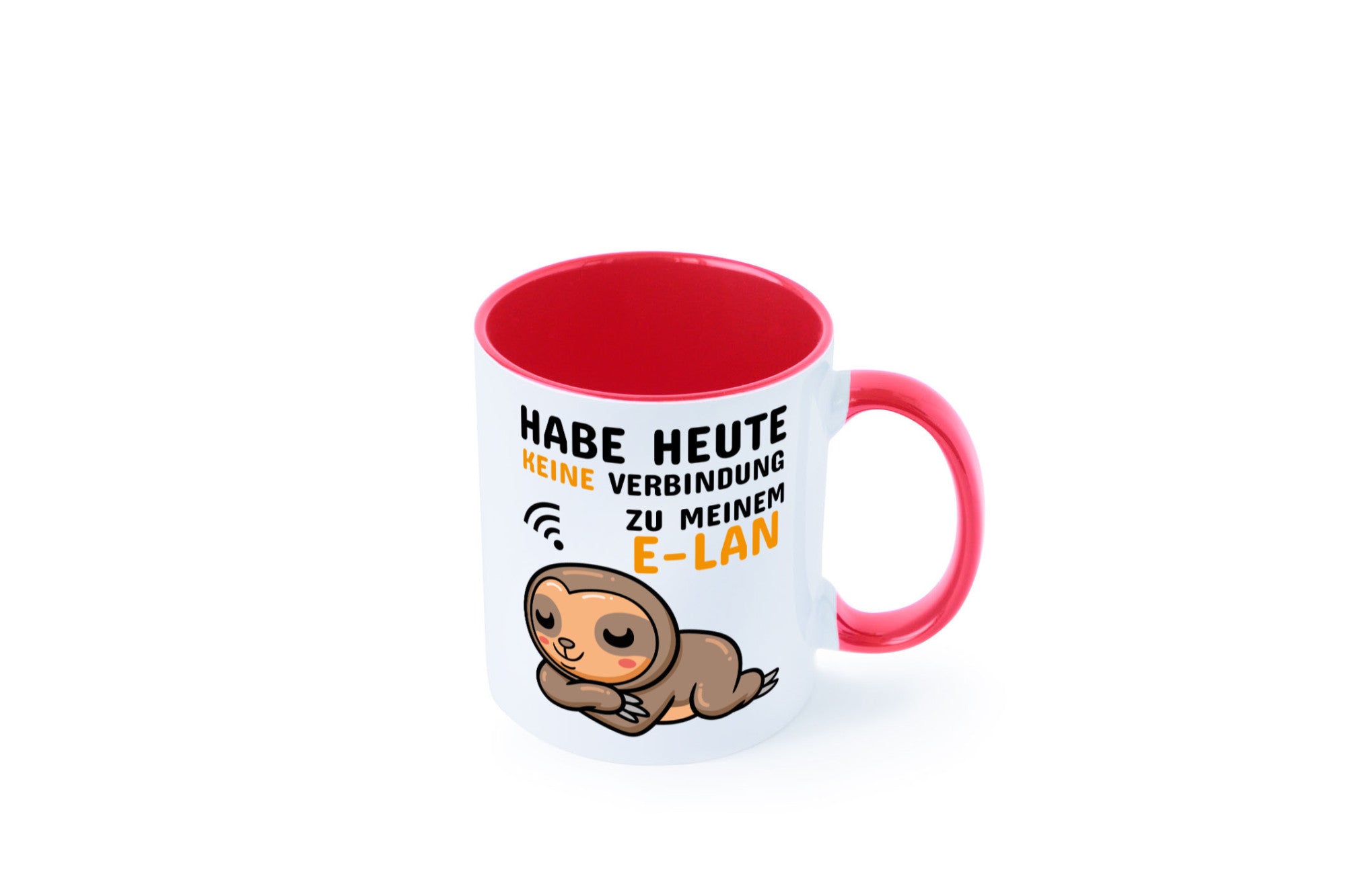 Keine Verbindung lustig Humor Geschenkidee Geschenk Tasse