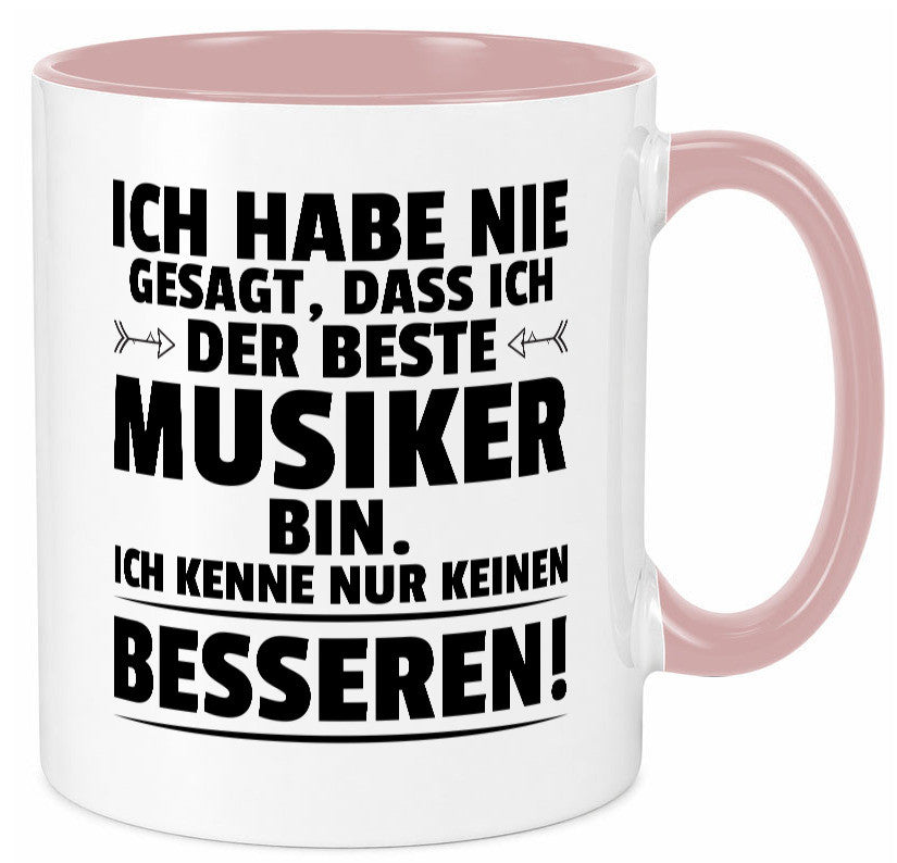 Der Beste Musiker | Musik Musikant Geschenkidee Humor Tasse