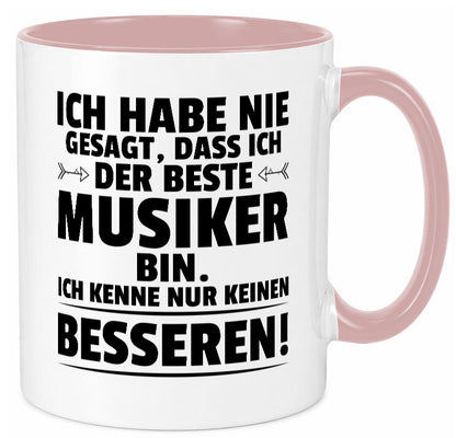 Der Beste Musiker | Musik Musikant Geschenkidee Humor Tasse