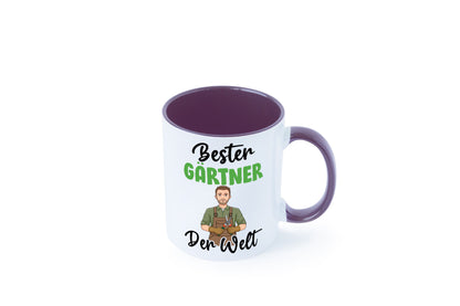 Bester Gärtner | Gartenbau v2 Geschenk Humor Geschenkidee lustiger Spruch Tasse