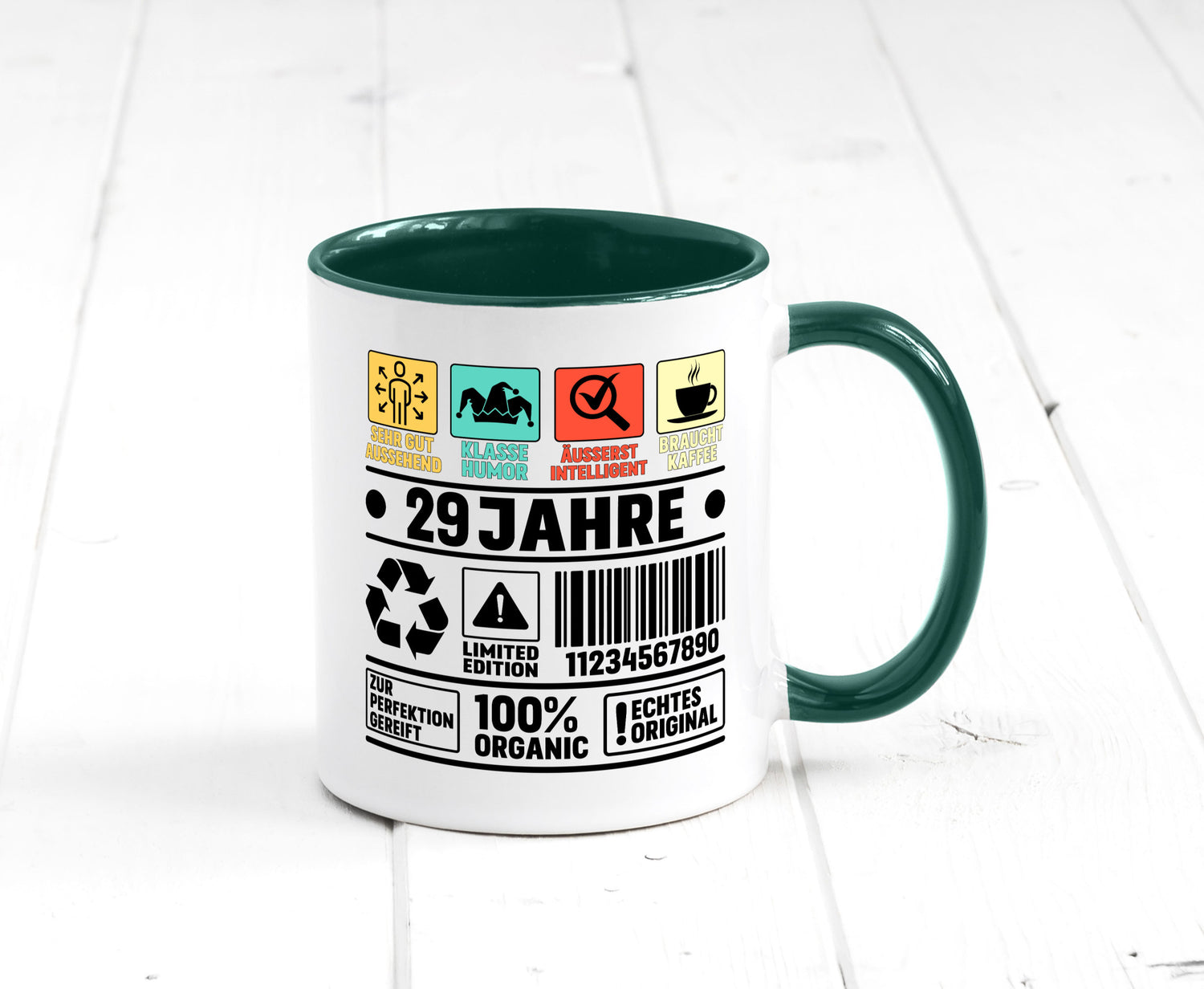 29. Geburtstag | 29 Jahre Humor Limited Edition lustiger Spruch Geschenk