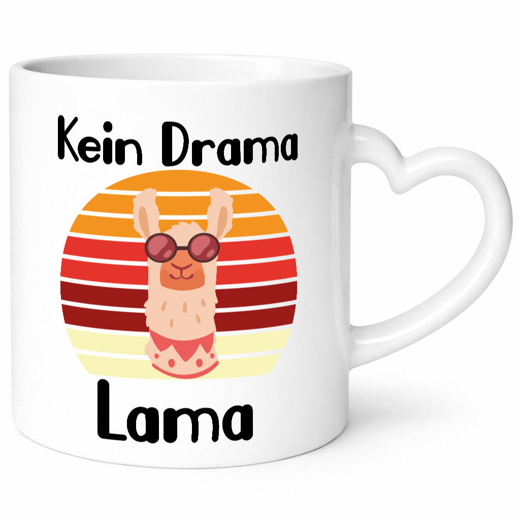 No Drama Lama | Alpala Wanderung Geschenkidee Humor Tasse
