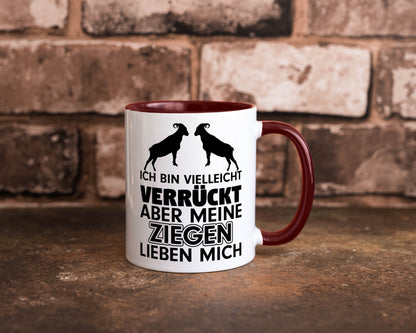 Meine Ziegen | Hirte Tasse Bauernhof Hirtin Bauer Humor Geschenkidee
