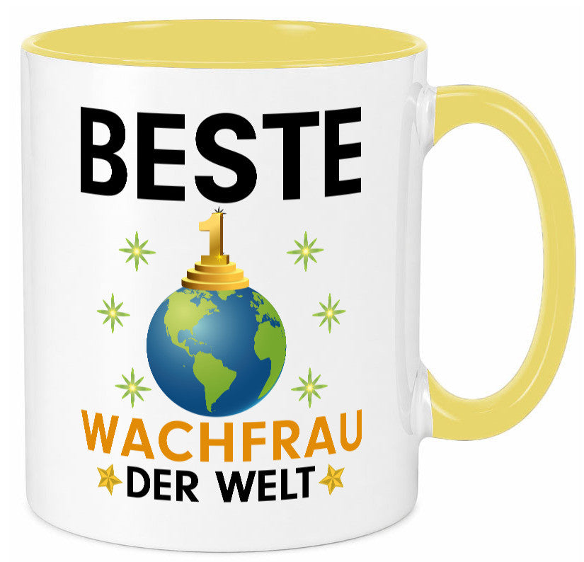 Welt Beste Wachfrau | Wachpersonal Nachtwächter Geschenk Humor Geschenkidee