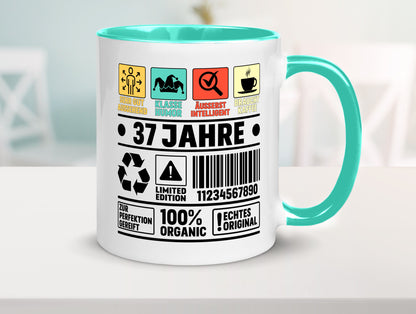 37. Geburtstag | 37 Jahre Humor Limited Edition lustig Geschenkidee Geschenk