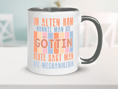 Heute sagt man: KFZ-Mechanikerin | Mechaniker KFZ lustig Humor Geschenkidee