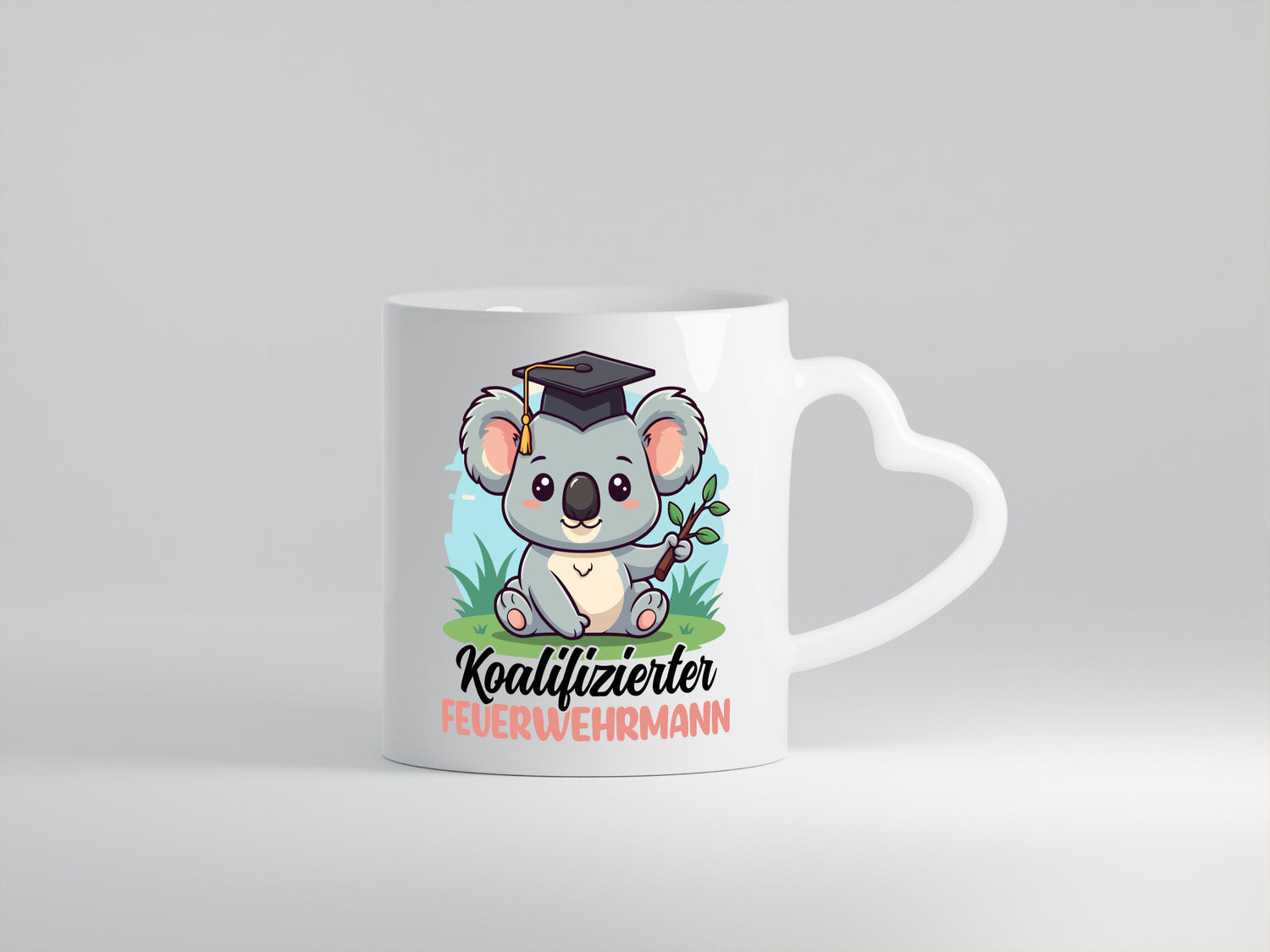Koalifizierter Feuerwehrmann | Feuerwehr v2 Humor Geschenkidee Tasse